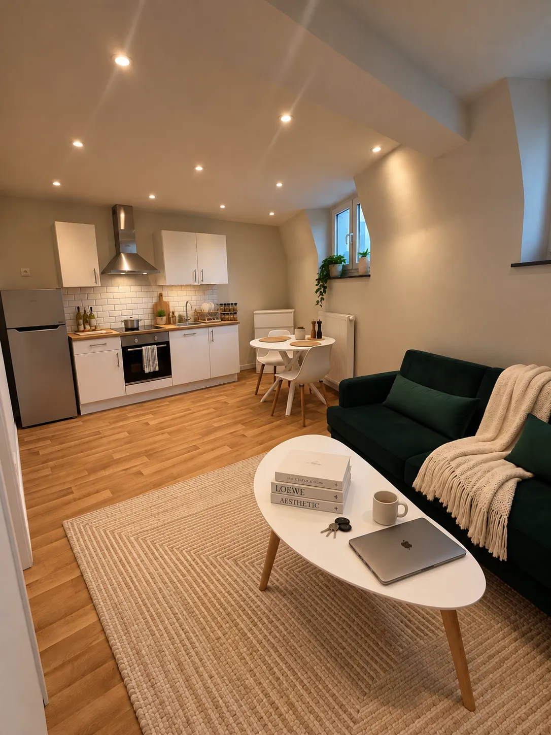 Appartement 1 ch à Liège
