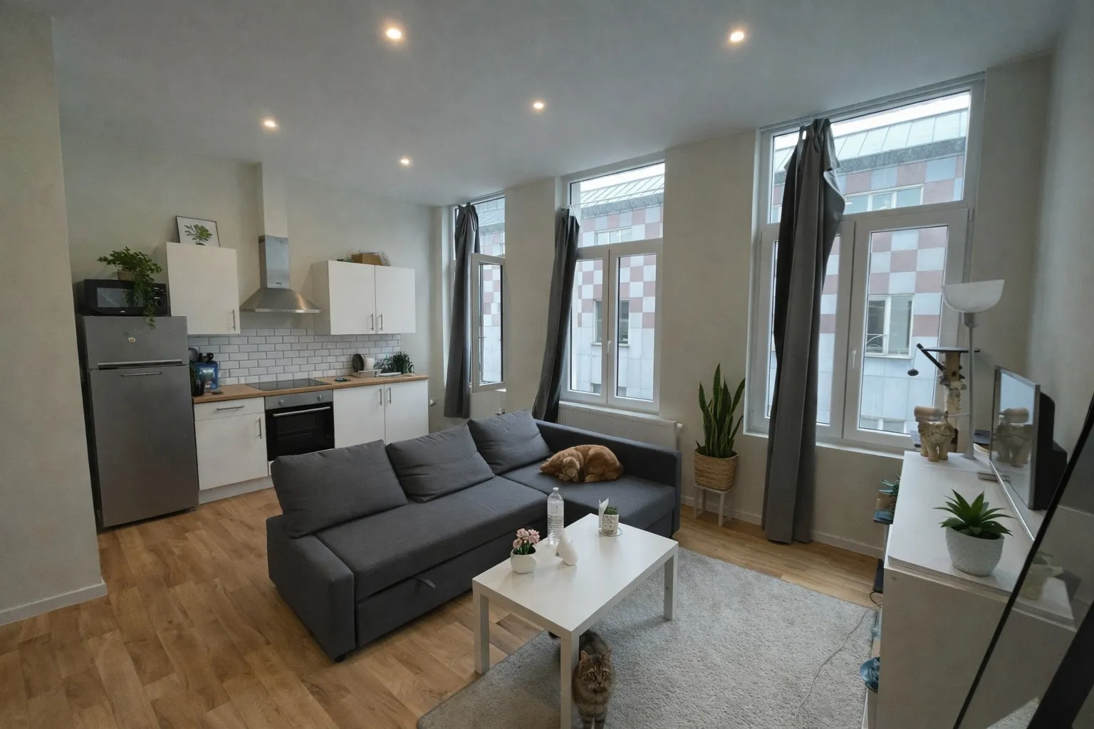 Appartement 1 ch à Liège
